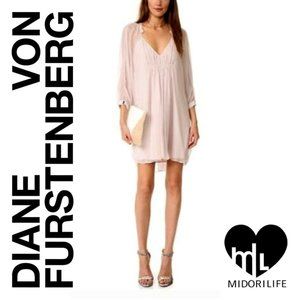 DVF Fleurette Silk Chiffon Dress